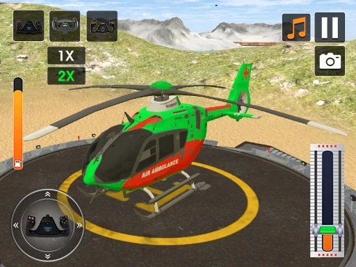 Jeux de Sauvetage en Hélicoptère 3D