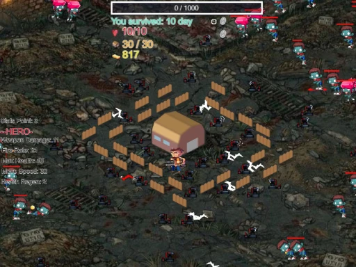 Zombies Terrifiants : Jeu de Défense de Tour 1