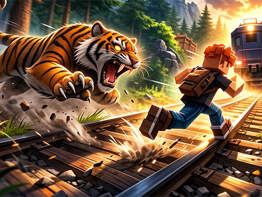 Fuir un tigre affamé