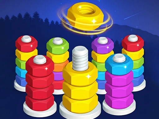 Jeu de Tri des Couleurs de Noix