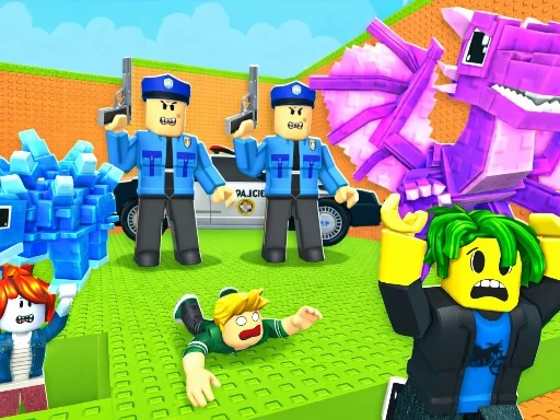 Évasion de la police pour les cervelles en compote