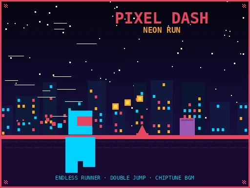 PIXEL DASH : COURSE NÉON
