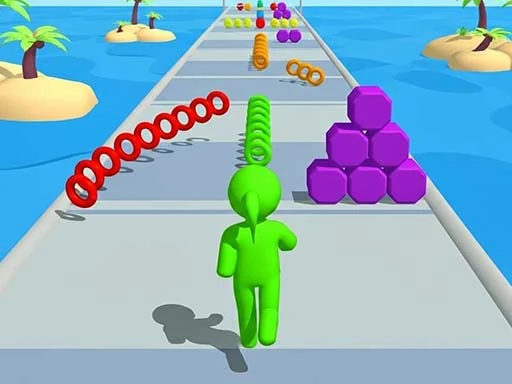 Jeu de course à long cou
