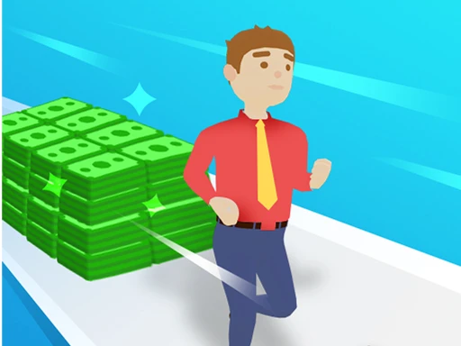 Jeu de course empileur d'argent