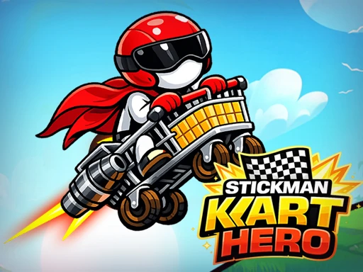 Héros Kart Stickman