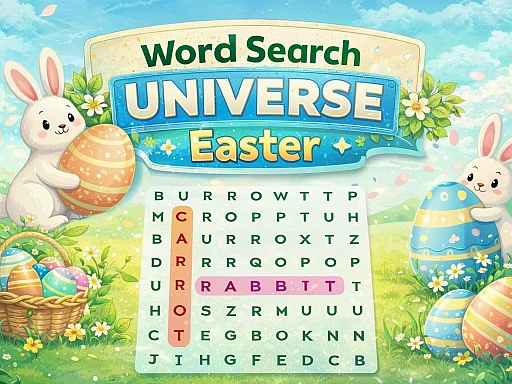 Recherche de Mots Univers Pâques